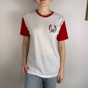 LOSER MACHINE CO short sleeve colorblocked tess size Medium